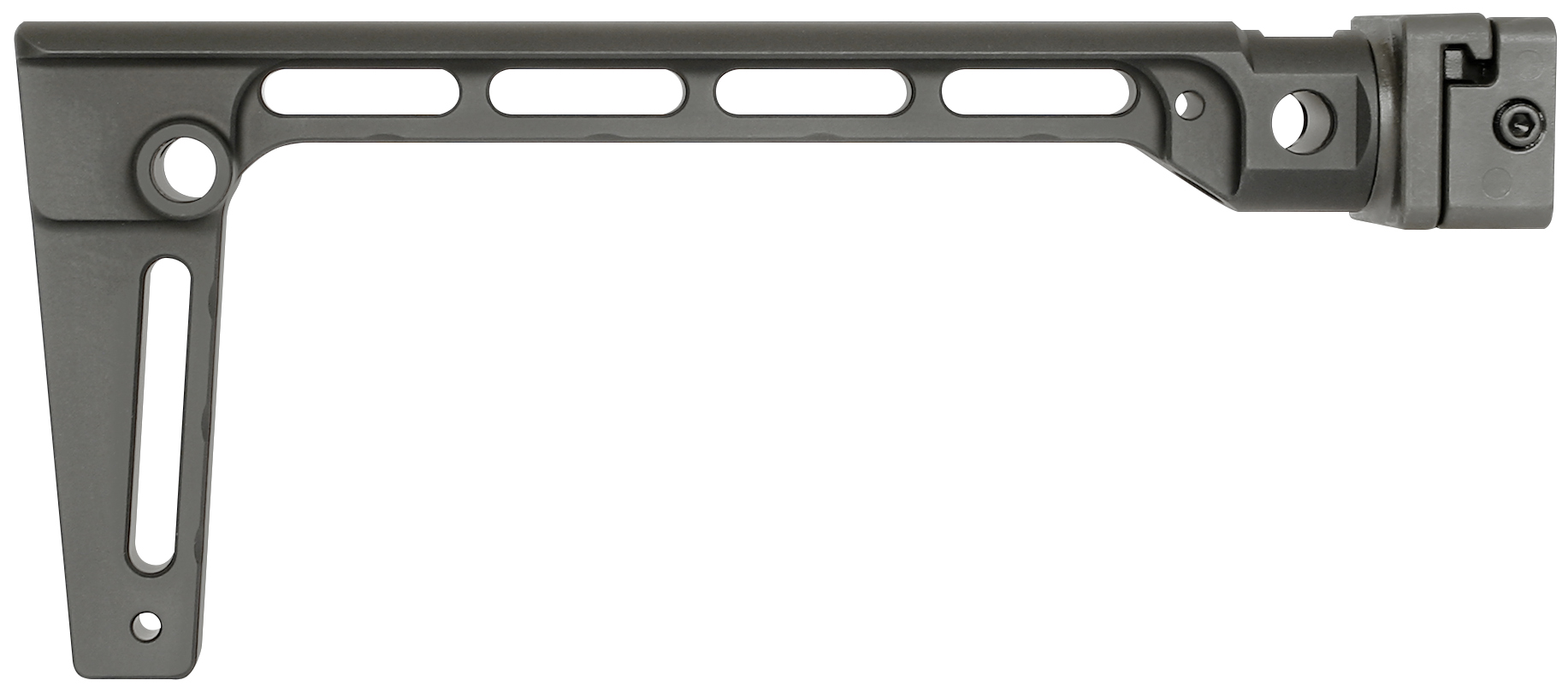 MI ARM BRACE SIDE FOLDING STOCK BLK - New at BHC